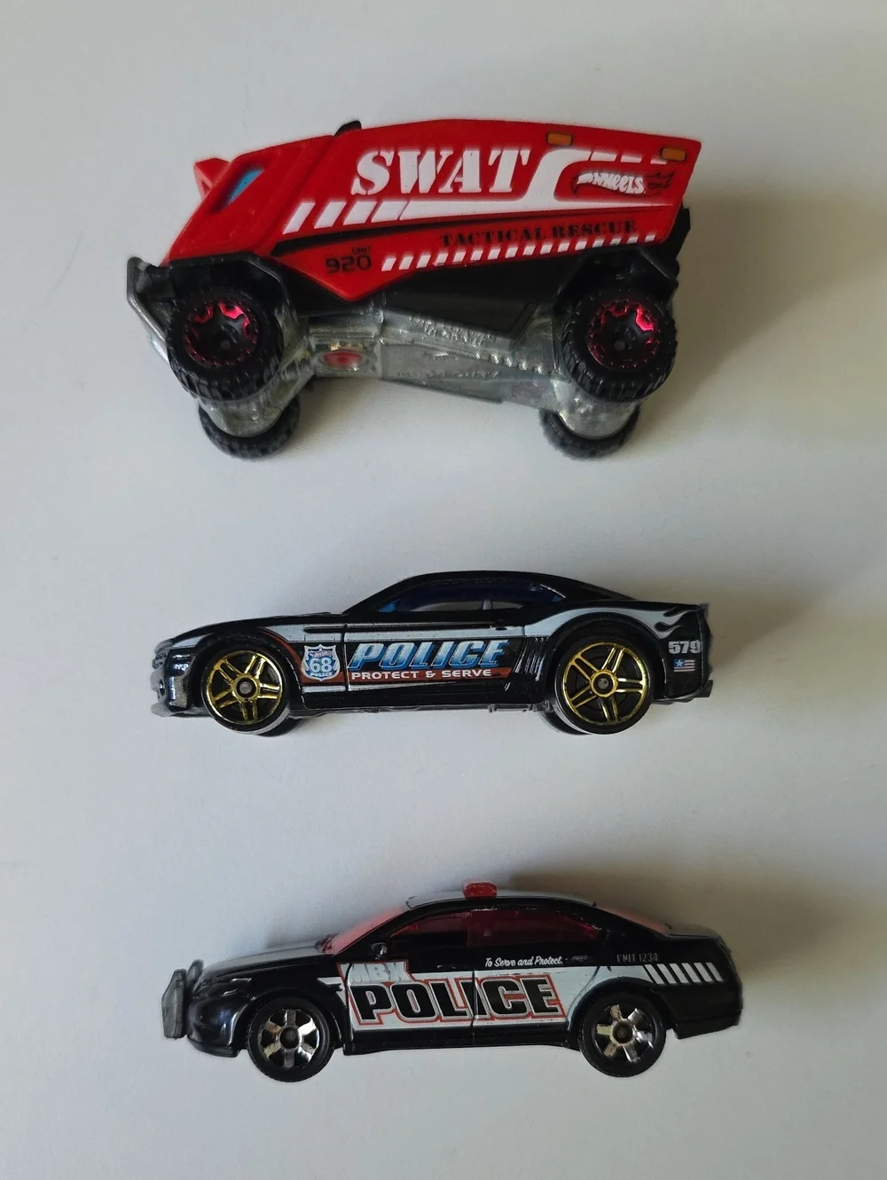 Hot Wheels And Matchbox Police And Swat Vehicles